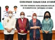 Gubernur Edy Rahmayadi Gelar Kunker ke Taput, Infrastruktur dan Pertanian Jadi Fokus di 2022