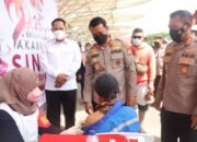 Masyarakat Kota Cilegon Apresiasi Kegiatan Vaksinasi dan Bakti Sosial Alumni Akabri 1996 Bharatasena