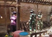 Hari Libur Tak Jadi Penghalang Bagi Satgas TMMD Kodim 0808/Blitar