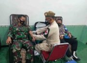 Sambut HUT Ke 76 TNI, Kodim 0808/Blitar Gelar Donor Darah