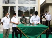 Wagub Musa Rajekshah Resmikan Musala Al Musannif Makodim 0211/TT