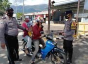 Menekan Penyebaran Covid-19, Polsek Cingambul Terus Laksanakan Ops Yustisi Berikan Himbauan Pakai Masker