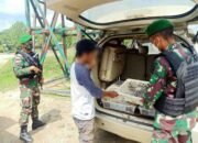 Satgas Pamtas Yonif Mekanis 643/Wns Kembali Berhasil Gagalkan Penyulundupan Ratusan Satwa Ilegal