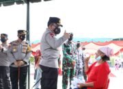 30 Ribu Vaksin digelontorkan Kapolda Sumut di kepualan Nias Selatan