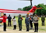Pangdam I/BB Dampingi Presiden RI Tanam Mangrove di Pantai Raja Kecik Bengkalis