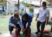 Kerjasama BPBD dan Damkar, Kantor Imigrasi Kelas I Non TPI Serang Gelar Simulasi Penangan Kebanjiran dan Kebakaran