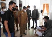 Wabup Deliserdang Tinjau Pelaksanaan Vaksin I Pfizer Puskesmas Deli Tua