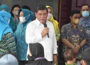 Wabup Tinjau Vaksinasi Tahap I Bagi Keluarga di Desa Dalu X B