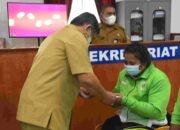 Pemkab Deli Serdang Lepas Atlet dan Pelatih Ikuti Peparnas XVI di Papua