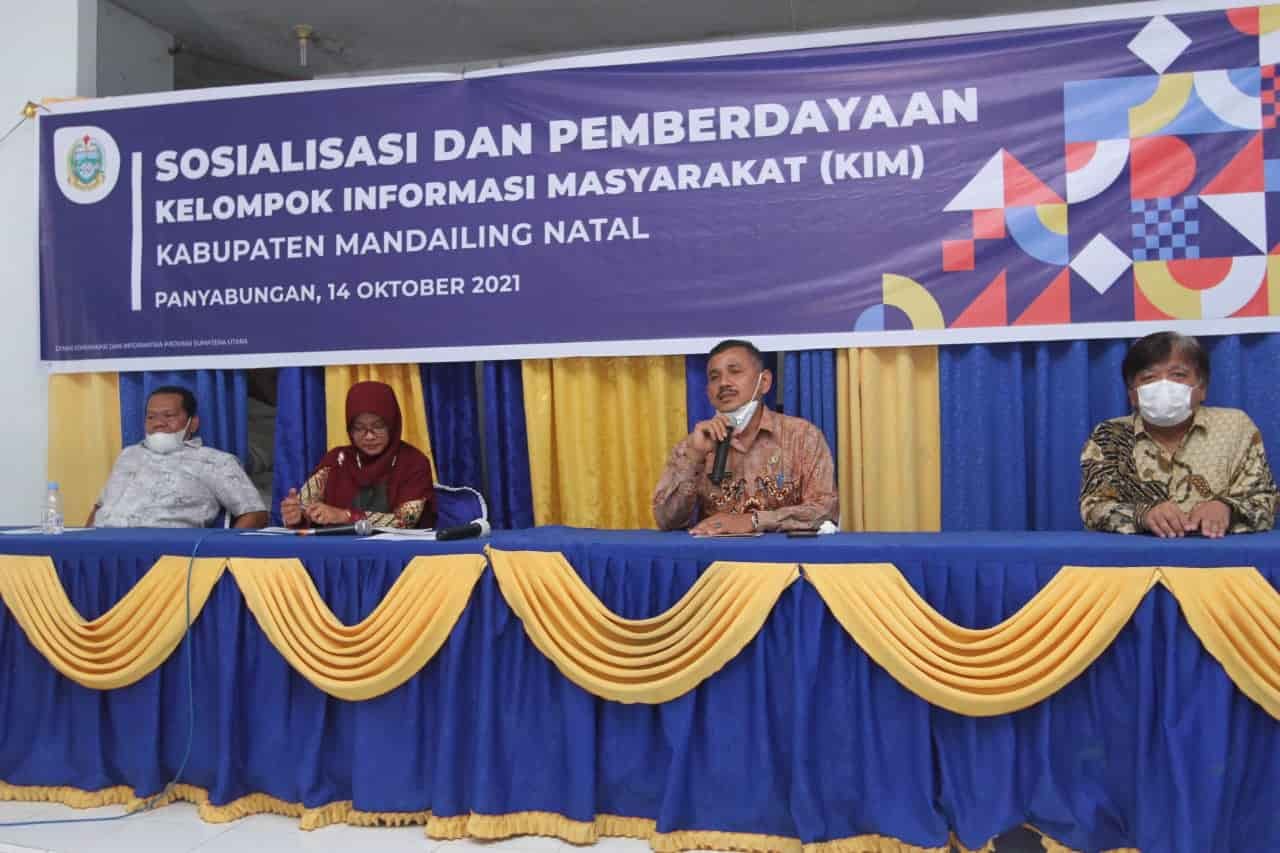 Diskominfo Sumut Dorong Terbentuknya KIM di Madina