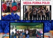 Media Purna Polri : “Jumat Barokah” Salurkan Sembako Kepada Masyarakat Kelurahan Mantung