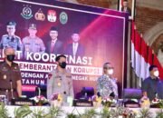 Kapolda Bali Mengikuti Rakor Pimpinan KPK Dengan Aparat Penegak Hukum (APH) Polda Bali, Kejaksaan Tinggi Bali dan Pengadilan Tinggi Denpasar