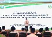 Gubernur Edy Rahmayadi Berangkatkan 20 Kafilah Sumut Ikuti STQ XXVI Maluku Utara