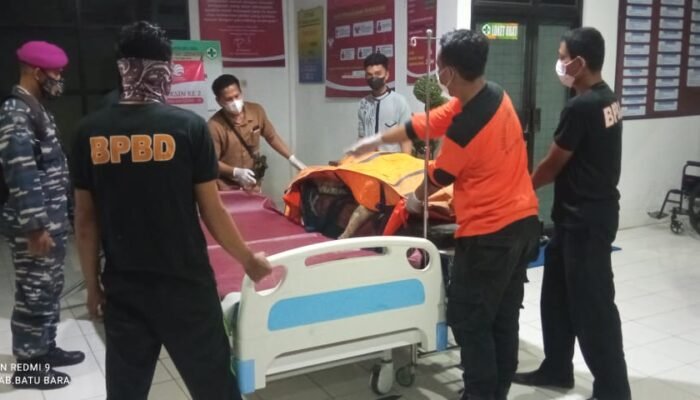BPBD dan BASARNAS Akhirnya Temukan Ruslan Korban Tenggelam di Perairan Kuala Tanjung
