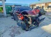 Laka Beruntun 3 Mobil Vs Sepeda Motor, Dua Orang Wanita Tewas Ditempat di Jalinsum Petatal