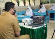 Bobby Nasution Minta Prokes Ketat Diterapkan, Sejumlah SMP Lakukan Pengawasan Prokes Ketat Selama PTM