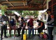 Kapolsek Indrapura Pimpin Pengamanan Mobilisasi Vaksinasi Secara Door To Door