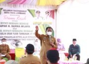 Ruas Jalan Desa Paya Lombang Dibangun, Masyarakat Apresiasi Pemkab Sergai