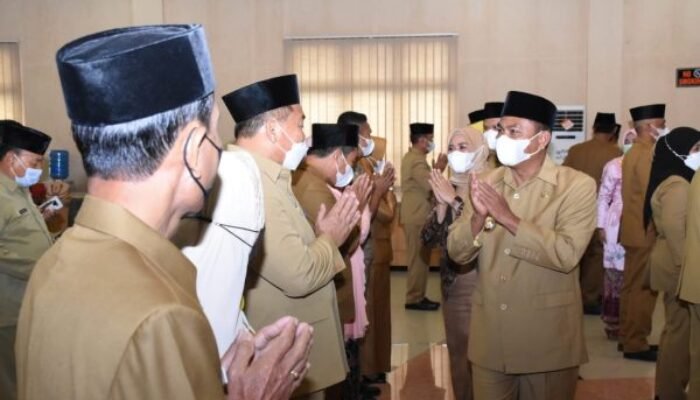 Bupati Sergai Lantik dan Kukuhkan JPT Pratama dan Pejabat Administrator