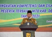 Bupati Serahkan Tali Asih Kepada Qori – Qoriah dan Pelatih Terbaik I MTQ Kabupaten Deli Serdang Tahun 2021