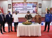 Pembukaan Seminar Kesiapan Songsong PON XXI/2024 Sumut-Aceh yang digelar KONI Deli Serdang