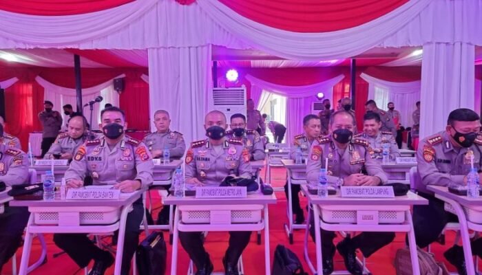 Dua Pejabat Utama Polda Banten Ikuti Rakernis Samapta di Jawa Timur