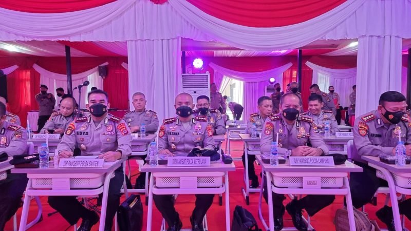 Dua Pejabat Utama Polda Banten Ikuti Rakernis Samapta di Jawa Timur