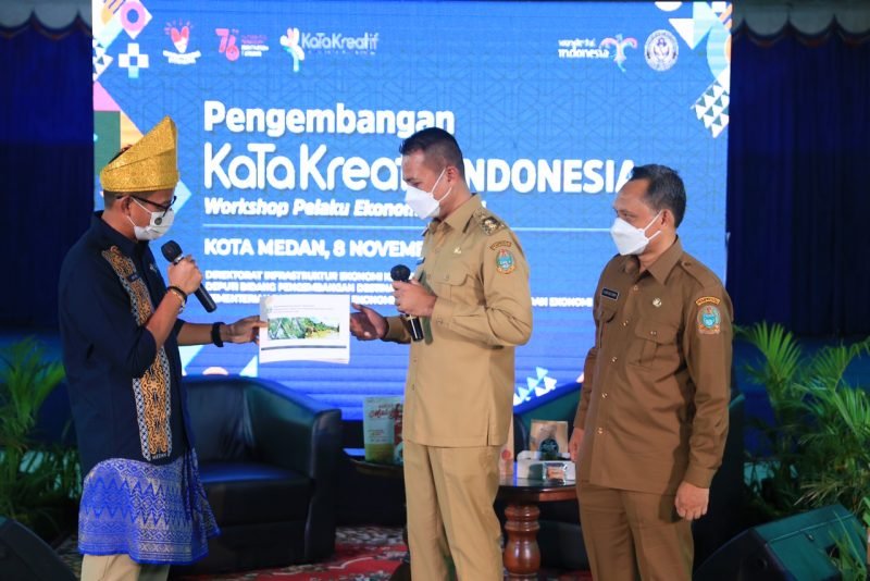 Endorse Produk UMKM Bersama Sandiaga Uno, Musa Rajekshah Yakin UMKM Bisa Ekspor1