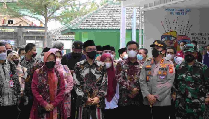 Kapolres Majalengka Hadiri Kunker Menteri Sosial ke Ponpes Al Mizan