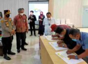 Bupati Dan Kapolres Batu Bara Saksikan Penanda Tanganan Piagam Komitmen Wajib Pajak