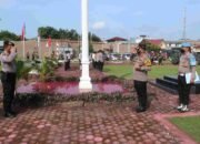 Kapolres Batu Bara Pimpin Apel Gelar Pasukan Operasi Zebra Toba 2021.