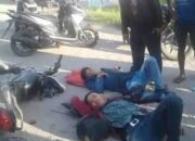 Dua Warga Lima Puluh Terkapar Dijalinsum Korban Tabrak Lari
