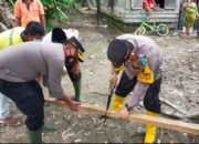 Tunaikan Janji Kapolres Batu Bara Dan KSJ Bangun Pondok Tenun Songket Terendam Banjir