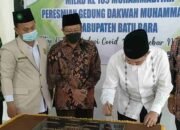 Bupati Zahir dan PWM Sumut Resmikan Gedung Dakwah Muhammadiyah Batu Bara