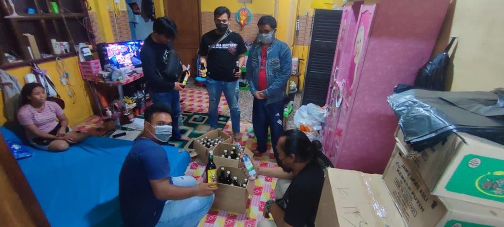 Ops KRYD, Satres Narkoba Polres Majalengka Kembali Amankan Puluhan Botol Miras