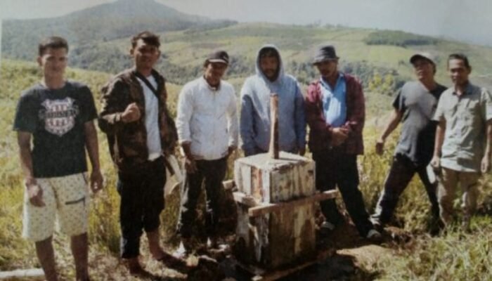 Pilar Tapal Batas Hutan di Puncak 2000 Siosar Karo Dirusak OTK, BPKH Wilayah Medan Minta Usut