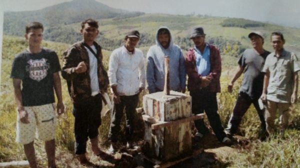 Pilar Tapal Batas Hutan di Puncak 2000 Siosar Karo Dirusak OTK, BPKH Wilayah Medan Minta Usut