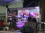 Seribuan Wajah Bermasker Ramaikan Open Stage Festival Kaldera Toba di Parapat