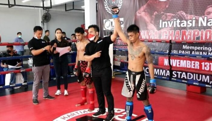 Warga Binaan Lapas Pemuda Kelas IIA Tangerang Juara MMA Championship Nasional GAMMA 2021