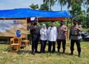 Dirpamobvit Polda Banten Pastikan Penghitungan Suara di Kecamatan Malingping Berjalan Kondusif