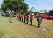 Demi Membentuk Kepribadian Yang Baik, Anggota Koramil Tipe B 0808/10 Kademangan Melatih PBB