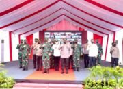 Panglima TNI dan Kapolri Tinjau Vaksinasi di Lapangan Benteng Medan