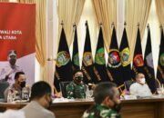 Pemko Medan Ikuti Rakor Bersama Panglima TNI dan Kapolri bahas antisipasi lonjakan kasus Covid-19 Jelang Nataru