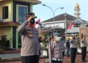 Kapolres : Kenaikan Pangkat Pengabdian Harus di Jadikan Motivasi