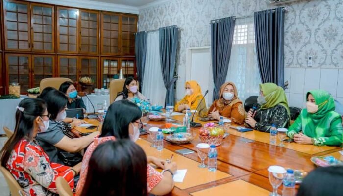 Ketua TP PKK Medan Terima Kunjungan TP PKK Nias Utara
