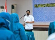 Lantik Pengurus TP PKK Kota Medan Periode 2021-2024, Bobby Nasution Berharap Dapat Jalankan Program Pokok PKK