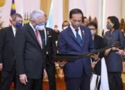 Presiden Jokowi Sambut Kunjungan Resmi Pertama PM Ismail Sabri di Istana Bogor