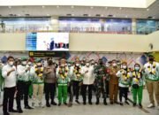 Masuk Lima Besar di Paralimpiade Nasional, Atlet Sumut Diarak Keliling Kota