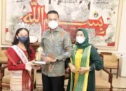 Terima Kunjungan Putri Cilik dan Kontestan Miss Hijab Indonesia, Wagub: Pemuda Sumut Mampu Bersaing