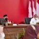 Gubernur Sumut Edy Rahmayadi bersama Wapres RI Ma’ruf Amin serta Mendagri Tito Karnavian dan Mendes PDT Halim Iskandar memimpin rapat koordinasi dengan Forkopimda dan Bupati/Walikota se-Sumut di Aula Tengku Rizal Nurdin, Rumah Dinas Gubernur, Jalan Sudirman, Medan, Rabu (17/11).